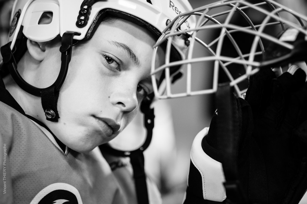 Gabin le joueur de hockey